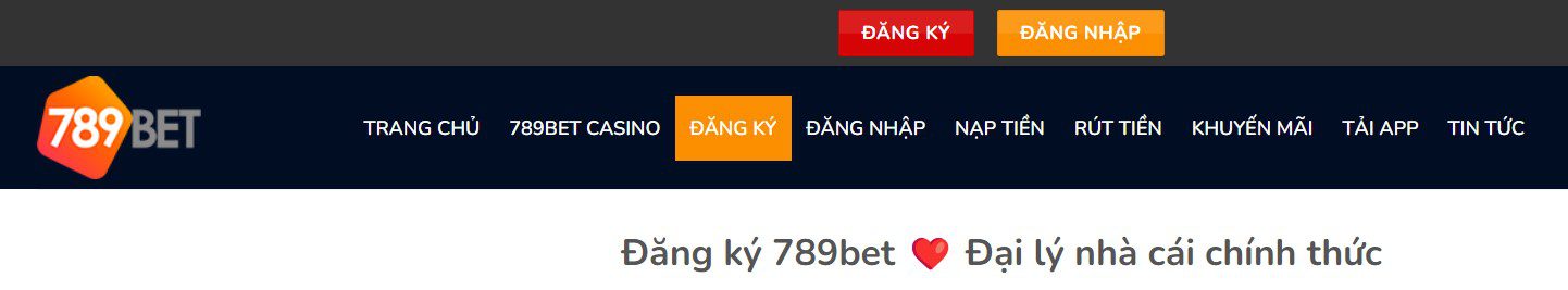 đăng nhập 789bet