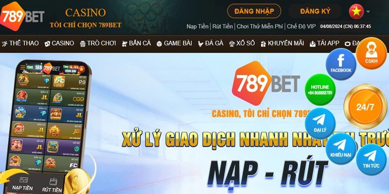 Nếu thắc mắc về khuyến mãi, hãy liên hệ CSKH 789BET